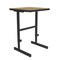 Correll Workstation Desk Standing Height Workstation, 24" D X 34" to 42" H, 20" W X Fusion Maple CST2024-16 - alternate 3