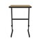 Correll Workstation Desk Standing Height Workstation, 24" D X 34" to 42" H, 20" W X Fusion Maple CST2024-16 - alternate 2