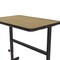 Correll Workstation Desk Standing Height Workstation, 36" D X 34" to 42" H, 24" W X Fusion Maple CST2436-16 - alternate 5