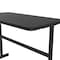 Correll Workstation Desk Standing Height Workstation, 48" D X 34" to 42" H, 24" W X Black Granite CST2448-07 - alternate 5