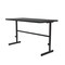 Correll Workstation Desk Standing Height Workstation, 60" D X 34" to 42" H, 30" W X Black Granite CST3060-07 - alternate 5