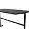 Correll Workstation Desk Standing Height Workstation, 60" D X 34" to 42" H, 30" W X Black Granite CST3060-07 - alternate 3