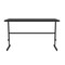 Correll Workstation Desk Standing Height Workstation, 60" D X 34" to 42" H, 30" W X Black Granite CST3060-07 - alternate 4