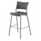 National Public Seating Cafe Height Stool, Plastic Charcoal CTS30 - alternate 7
