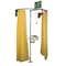 Hughes Privacy Curtain, Nylon, Steel, Yellow, For Use With, Safety Shower Curtain-WM - alternate 1