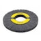 Nampower Brush CW61280SC NAMPOWER Abrasive Wheel Brush, 6" Diameter, 80SC, 2" Arbor Hole, 1.5" Trim Length CW61280SC - alternate 3