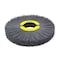 Nampower Brush CW81180SC NAMPOWER Abrasive Wheel Brush, 8" Diameter, 80SC, 2" Arbor Hole, 2.5" Trim Length CW81180SC - alternate 3