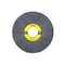 Nampower Brush CW81320SC NAMPOWER Abrasive Wheel Brush, 8" Diameter, 320SC, 2" Arbor Hole, 2.5" Trim Length CW81320SC - alternate 1