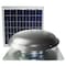 Maxx Air 433 CFM Solar Powered Roof Mount Power Attic Ventilator with Panel in Weathered Gray CXSOLRWGUPS - alternate 1