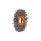 Brush Research CY1180AO Abrasive Nylon Copper Center Wheel, 1" Dia., 180AO, .375" Arbor Hole, .125" Trim CY1180AO - alternate 2