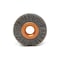 Brush Research CY112600AO Abrasive Nylon Copper Center Wheel, 1.5" Dia., 600AO, .375" Arbor Hole, .375" Trim CY112600AO - alternate 2