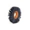 Brush Research CY2120SC Abrasive Nylon Copper Center Wheel, 2" Dia., 120SC, .500" Arbor Hole, .500" Trim CY2120SC - alternate 3