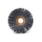 Brush Research CY280SC Abrasive Nylon Copper Center Wheel, 2" Dia., 80SC, .500" Arbor Hole, .500" Trim CY280SC - alternate 3