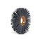 Brush Research CY2180SC Abrasive Nylon Copper Center Wheel, 2" Dia., 180SC, .500" Arbor Hole, .500" Trim CY2180SC - alternate 2