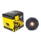 Brush Research CY2180SC Abrasive Nylon Copper Center Wheel, 2" Dia., 180SC, .500" Arbor Hole, .500" Trim CY2180SC - alternate 1