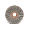 Brush Research CY2320AO Abrasive Nylon Copper Center Wheel, 2" Dia., 320AO, .500" Arbor Hole, .500" Trim CY2320AO - alternate 3