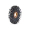 Brush Research CY4120SCF Abrasive Nylon Copper Center Wheel, 4" Dia., 120SC, .625" Arbor Hole, 1.437" Trim CY4120SCF - alternate 3