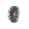 Brush Research CY3120SC Abrasive Nylon Copper Center Wheel, 3" Dia., 120SC, .500" Arbor Hole, 1.000" Trim CY3120SC - alternate 2