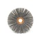 Brush Research CY480AO Abrasive Nylon Copper Center Wheel, 4" Dia., 80AO, .500" Arbor Hole, 1.437" Trim CY480AOF - alternate 2