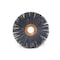 Brush Research CY4180SCF Abrasive Nylon Copper Center Wheel, 4" Dia., 180SC, .625" Arbor Hole, 1.437" Trim CY4180SCF - alternate 3