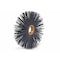 Brush Research CY3180SC Abrasive Nylon Copper Center Wheel, 3" Dia., 180SC, .500" Arbor Hole, 1.000" Trim CY3180SC - alternate 2