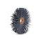 Brush Research CY4320SCF Abrasive Nylon Copper Center Wheel, 4" Dia., 320SC, .625" Arbor Hole, 1.437" Trim CY4320SCF - alternate 2