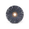 Brush Research CY4320SCF Abrasive Nylon Copper Center Wheel, 4" Dia., 320SC, .625" Arbor Hole, 1.437" Trim CY4320SCF - alternate 3