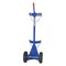 Vestil Blue Economy Portable Cylinder Lifter 500lb Capacity Pneumatic Wheel CYL-D-1-PN - alternate 3