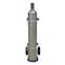 Vestil Blue Economy Portable Cylinder Lifter 500lb Capacity Pneumatic Wheel CYL-D-1-PN - alternate 5
