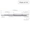 Vessel Precision Bit Halfmoon-Shank 4mm, PK10 D71H25344 - alternate 3