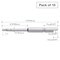 Vessel Precision Bit Halfmoon-Shank 4mm, PK10 D71T744 - alternate 3