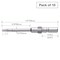 Vessel Precision Bit Wing-Shank 4mm, T7x2.5, PK10 D73T7252040 - alternate 3