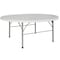 Flash Furniture Round Wh 72Rnd Plastic Bi-Fold Table, 71" W, 71" L, 29" H, Plastic Top, White DAD-183RZ-GG - alternate 7
