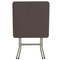 Flash Furniture Square Rattan Folding Table, Square, Brown, 23.5", Plastic Top, Brown DAD-FT60-GG - alternate 9