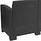 Flash Furniture Dark Gray Rattan Sofa with All-Weather Cushions DAD-SF2-3-DKGY-GG - alternate 8