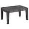 Flash Furniture Seneca Dark Gray Faux Rattan Coffee Table DAD-SF2-T-DKGY-GG - alternate 2
