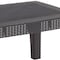 Flash Furniture Seneca Dark Gray Faux Rattan Coffee Table DAD-SF2-T-DKGY-GG - alternate 8