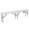 Flash Furniture Plastc Bench, 11"Wx72"L, Folding, White DAD-YCD-183Z-2-GG - alternate 5