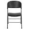 Flash Furniture Black Plastic Folding Chair DAD-YCD-50-GG - alternate 9