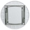 Flash Furniture Round Wh 48Rnd Plastic Fold Table, 48" W, 48" L, 29.25" H, Plastic Top, White DAD-YCZ-122R-GG - alternate 7