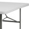 Flash Furniture Rectangle Wh 30X60 Plastic Bi-Fold Table, 30" W, 60" L, 29" H, Plastic Top, White DAD-YCZ-152Z-GG - alternate 8