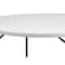 Flash Furniture Round Wh 72Rnd Plastic Fold Table, 71" W, 71" L, 29" H, Plastic Top, White DAD-YCZ-180R-GW-GG - alternate 10