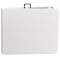 Flash Furniture Rectangle Wh 30X72 Plastic Bi-Fold Table, 30" W, 72" L, 29" H, Plastic Top, White DAD-YCZ-183Z-GG - alternate 9