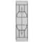 Flash Furniture Rectangle Wh 30X96 Plastic Fold Table, 30" W, 96" L, 29" H, Granite White DAD-YCZ-244-GW-GG - alternate 5