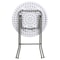 Flash Furniture Round Wh 24Rnd Plastic Fold Table, 24" W, 24" L, 29.375" H, Granite White DAD-YCZ-80R-1-SM-GW-GG - alternate 7
