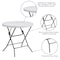 Flash Furniture Round Wh 32Rnd Plastic Fold Table, 31.5" W, 31.5" L, 30" H, Plastic Top, White DAD-YCZ-80R-GW-GG - alternate 7
