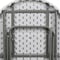 Flash Furniture Round Wh 32Rnd Plastic Fold Table, 31.5" W, 31.5" L, 30" H, Plastic Top, White DAD-YCZ-80R-GW-GG - alternate 6
