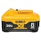 Dewalt Battery, (1) 8.0 Ah, Li-Ion DCB208 - alternate 12
