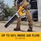 Dewalt 60V MAX* FLEXVOLT(R) Brushless Handheld Axial Blower DCBL772X1 - alternate 4