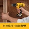 Dewalt 12V MAX* Drill Kit, 3/8 in, 12 V DC, Battery Included Cordless Drill DCD710S2 - alternate 6